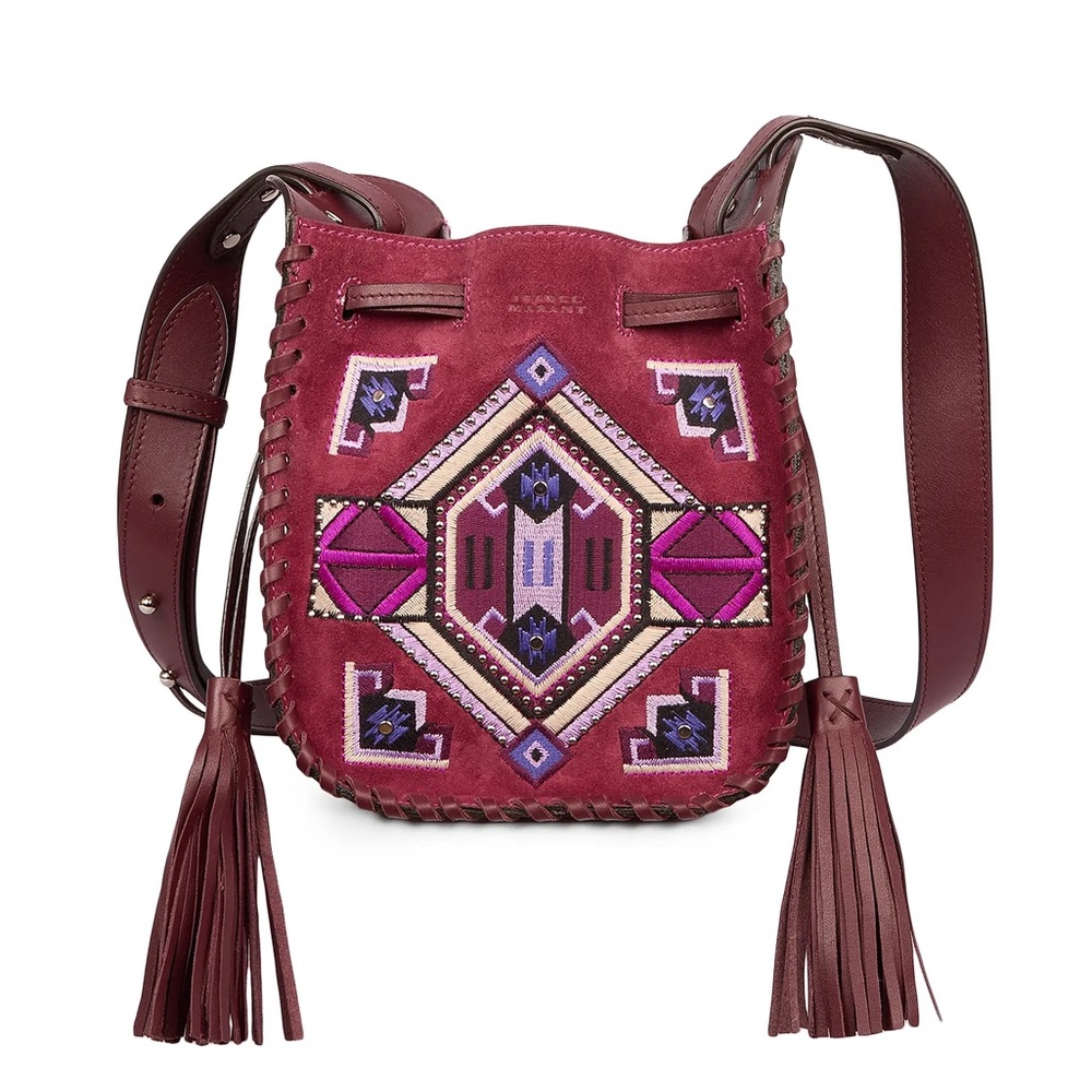 Isabel Marant Raspberry Mini Silao Bag